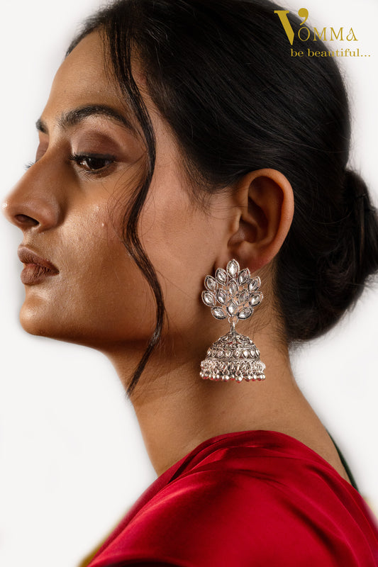 Vomma Jhumka Traditional earrings