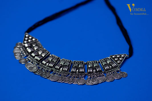 Victorian Coin Short necklace