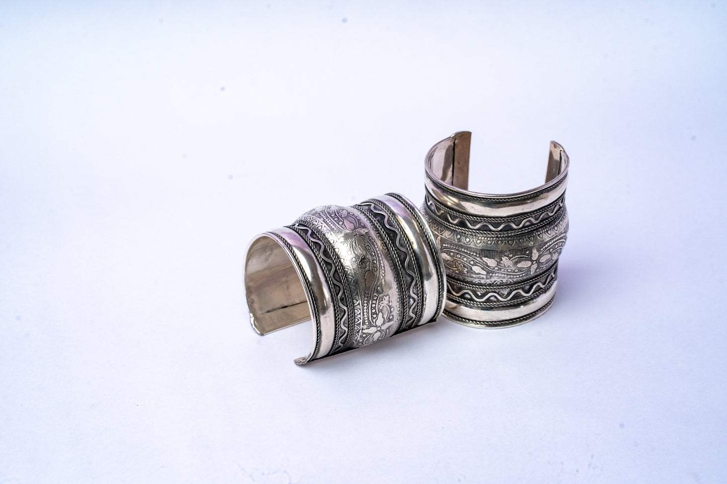 Oxidised Cuff Bracelet