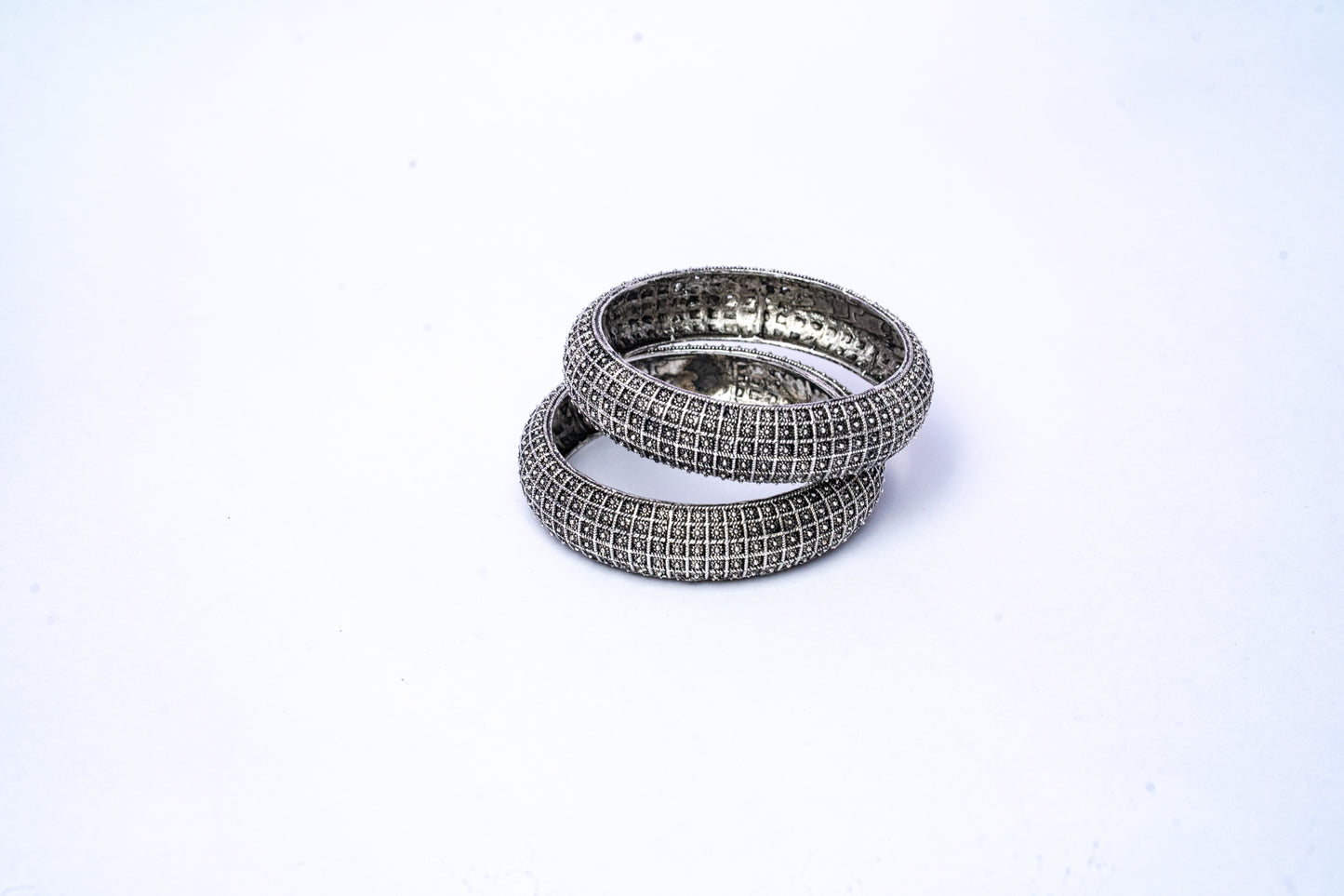 Ethnic Oxidised Bangles-Set of 2