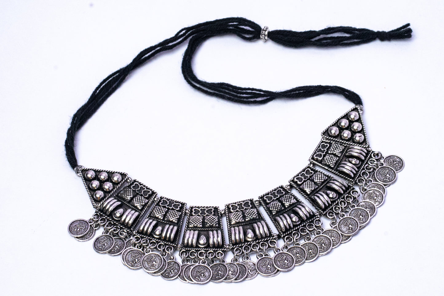 Victorian Coin Short necklace