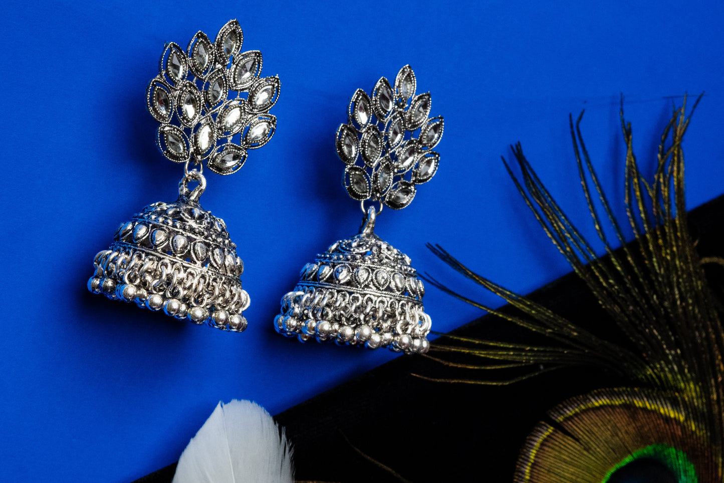 Vomma Jhumka Traditional earrings