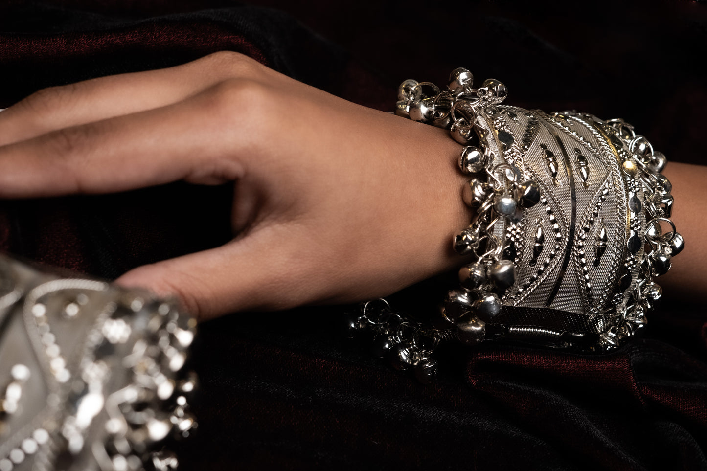 Ghungroo Broad Kada Set