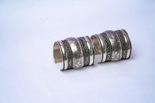 Oxidised Cuff Bracelet