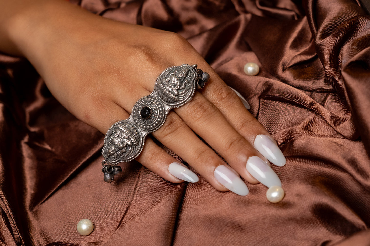 Mahashakti Oxidised ring